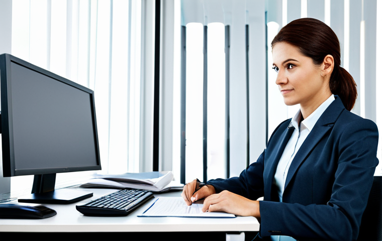 Regulatory Specialist in an Office**

"A professional regulatory specialist in a modern, well-lit office, fully clothed in a modest business suit, working on a computer, surrounded by legal documents. The environment showcases a clean and organized workspace.  Appropriate attire, safe for work, perfect anatomy, correct proportions, professional setting, family-friendly, high quality, well-formed hands, proper finger count, natural body proportions."

**